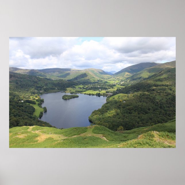 The English Lake District Poster (Front)