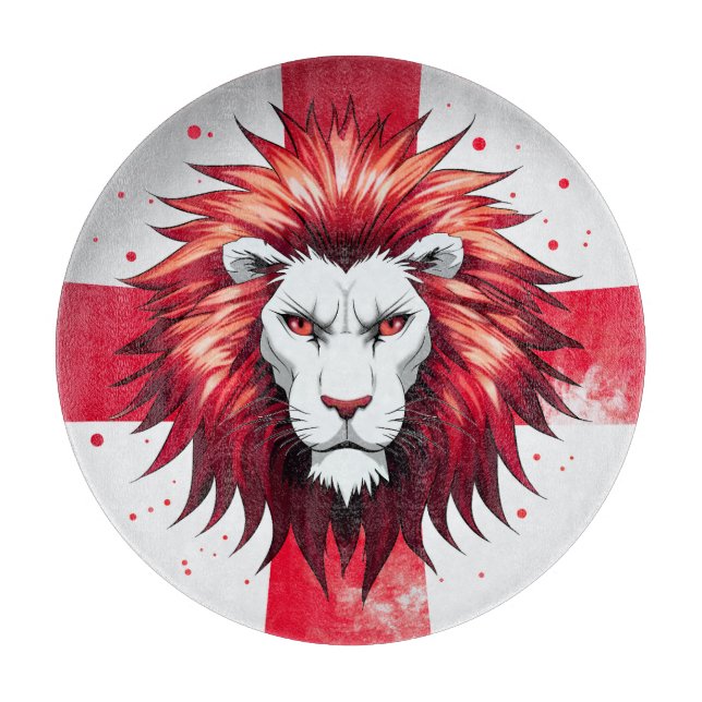 The English Lion Cutting Board (Front)