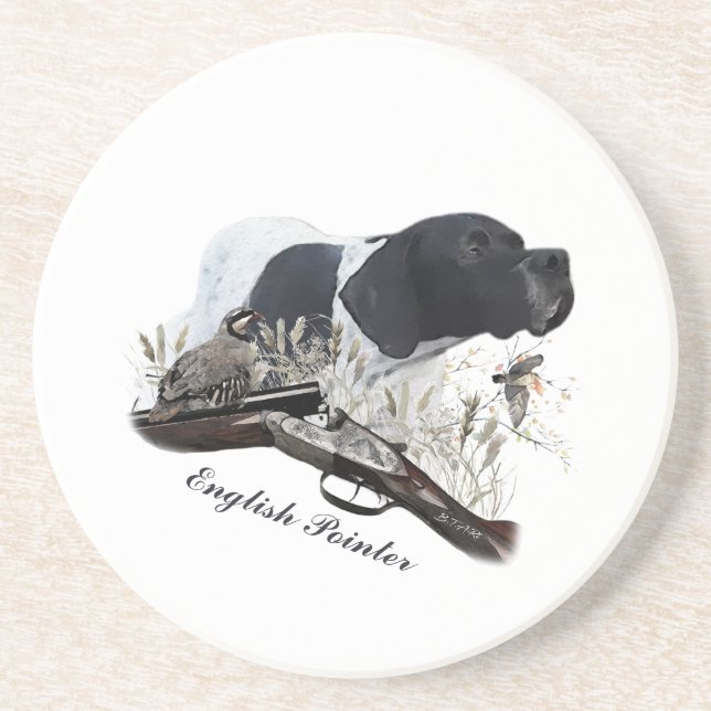 The English Pointer Coaster (Front)