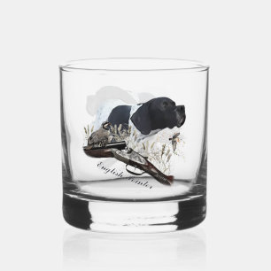 The English Pointer Whiskey Glass