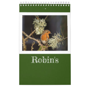 The English Robin  Calendar