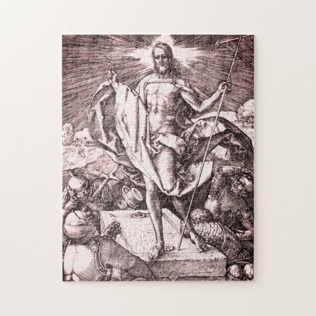The engraved Passion series: Resurrection (No. 15) Jigsaw Puzzle (Vertical)