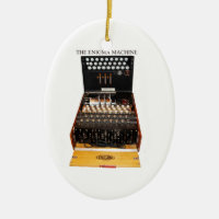 The enigma machine, vintage military messaging