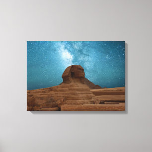 The enigma of stellar sphinxes canvas print