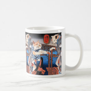 The enjoying the cool air of Utagawa Kuniyoshi and Coffee Mug