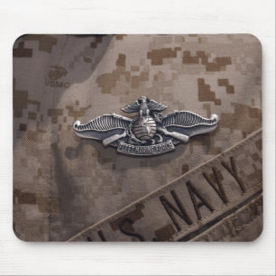 The Enlisted Fleet Marine Force Warfare Mouse Mat