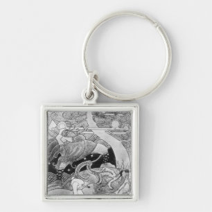 The Enormous Oak Tree is Cut Down Key Ring