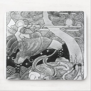 The Enormous Oak Tree is Cut Down Mouse Mat