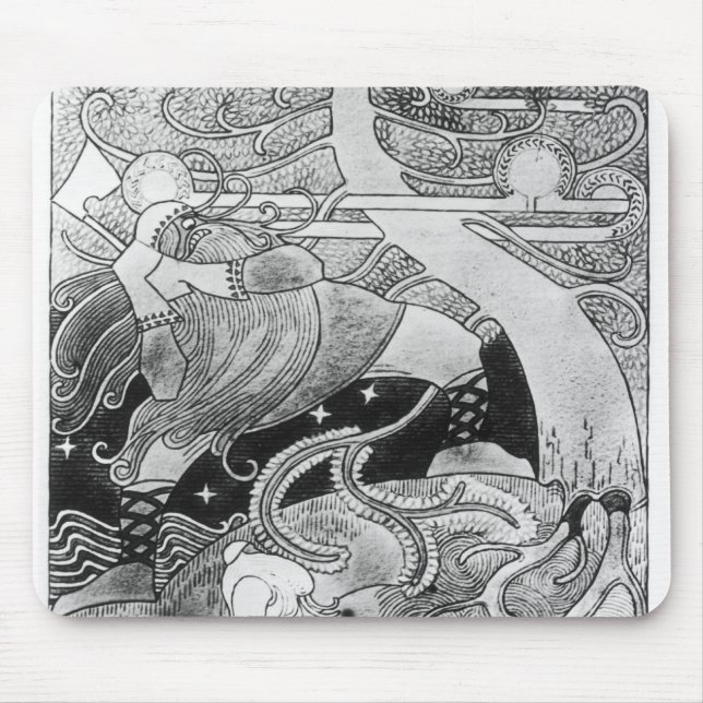 The Enormous Oak Tree is Cut Down Mouse Mat (Front)