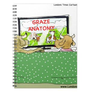 The Entertaining Cows Funny Notebook
