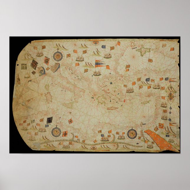 The entire Mediterranean Basin Poster (Front)