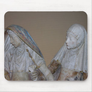 The Entombment, detail of two of the Holy Women, 1 Mouse Mat