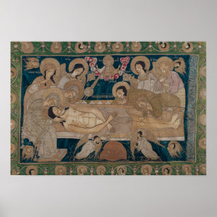 The Entombment, Moscow School, 1678 Poster