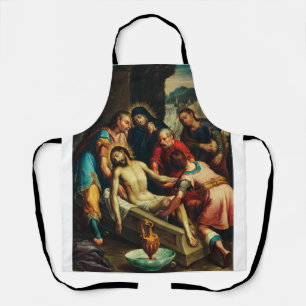 The Entombment of Christ Juan Rodríguez Juarez Apron
