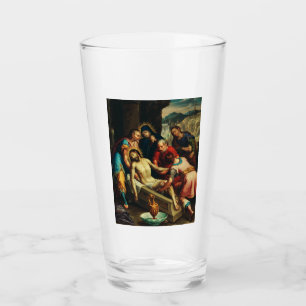 The Entombment of Christ Juan Rodríguez Juarez Glass