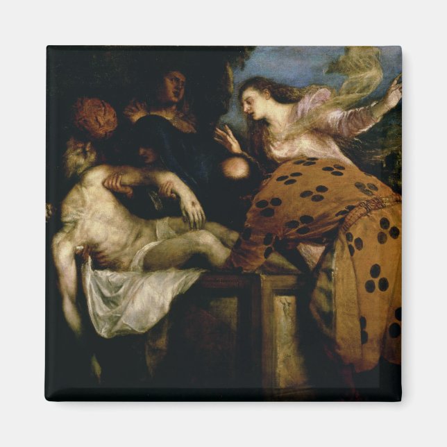 The Entombment of Christ Magnet (Front)