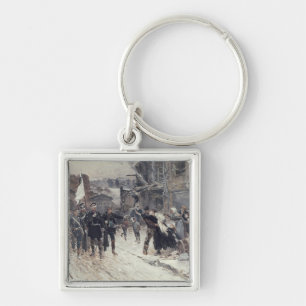 The Entrance into Belfort of the German Commander Key Ring