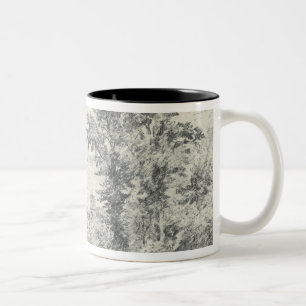 The Entrance into Gillingham, Dorset (pencil) Two-Tone Coffee Mug