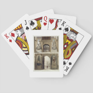 The Entrance into the Choir and the West Entrance, Playing Cards