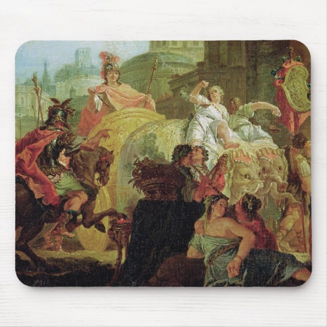 The Entrance of Alexander the Great Mouse Mat (Front)