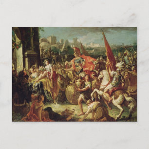 The Entrance of Alexander the Great Postcard