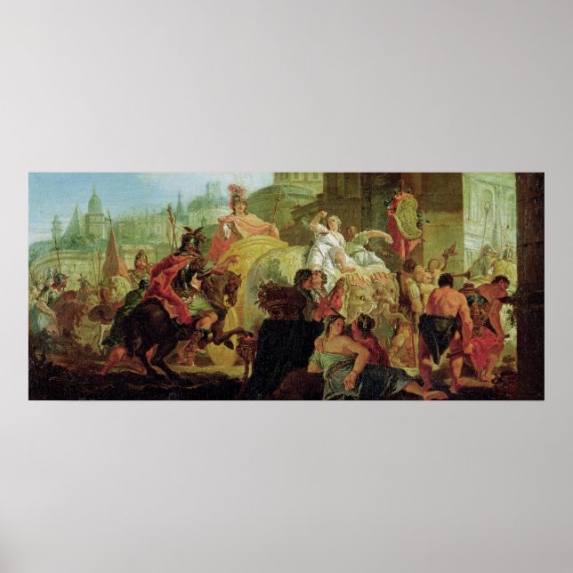 The Entrance of Alexander the Great Poster (Front)