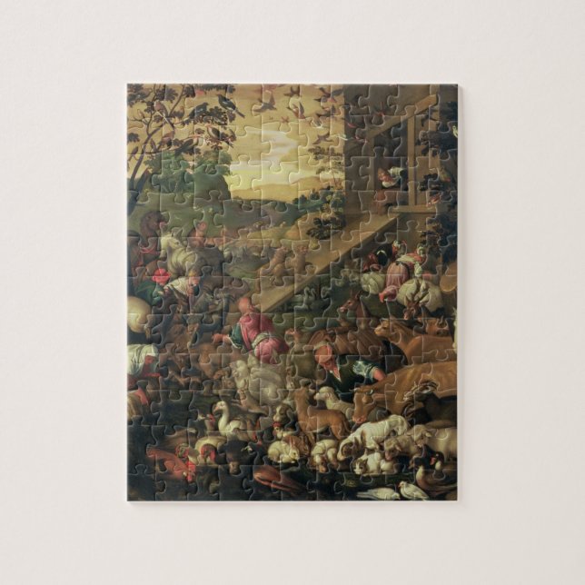 The Entrance of the Animals into the Ark Jigsaw Puzzle (Vertical)