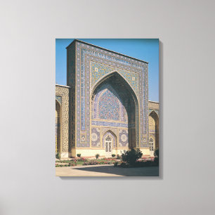 The Entrance Portal to the shrine, built in 1418 Canvas Print