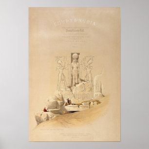 The Entrance to the Great Temple of Aboo Poster