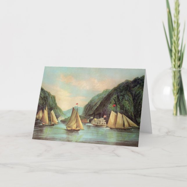 The Entrance to the Highlands Greeting Card (Front)