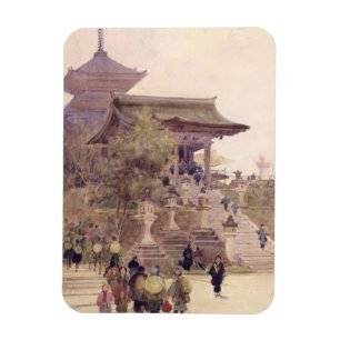 The Entrance to the Temple of Kiyomizu-Dera, Kyoto Magnet