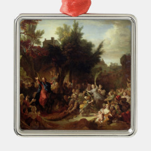 The Entry of Christ into Jerusalem, c.1720 Metal Tree Decoration