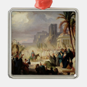 The Entry of Christ into Jerusalem Metal Tree Decoration