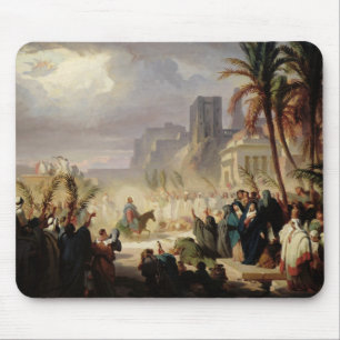 The Entry of Christ into Jerusalem Mouse Mat