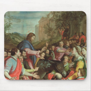 The Entry of Christ into Jerusalem Mouse Mat