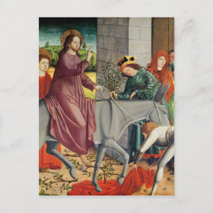 The Entry of Christ into Jerusalem Postcard