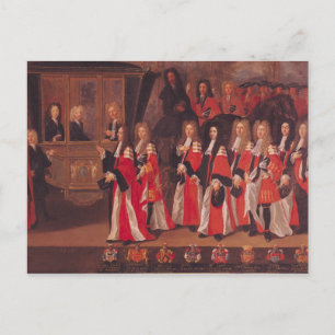 The Entry of Louis of France Postcard