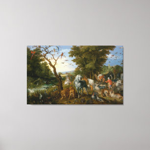 The Entry of the Animals into Noah's Ark Canvas Print