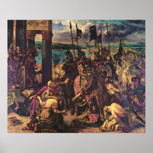 The Entry of the Crusaders into Constantinople Poster