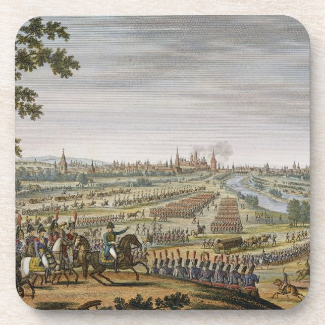 The Entry of the French into Moscow, 14 September Coaster (Front)