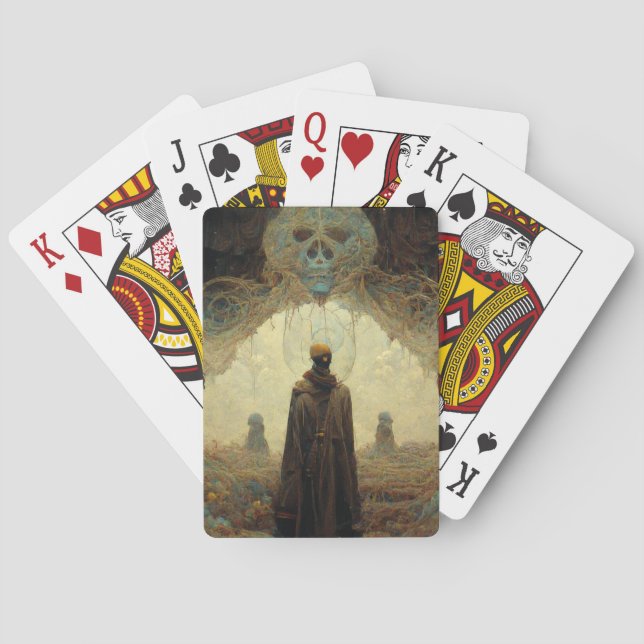 The Entryway Dark Fantasy Sci-Fi Playing Cards (Back)