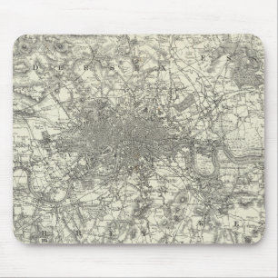 The Environs Of London Mouse Mat