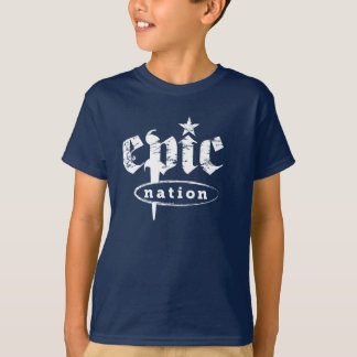"The Epic Nation" Original Logo Kids Tshirt