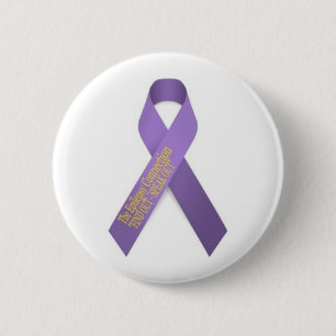 The Epilepsy Connection Ribbon 6 Cm Round Badge
