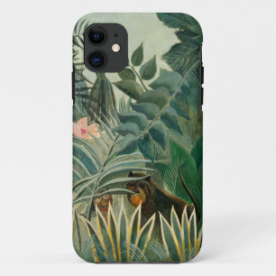 The Equatorial Jungle, 1909 (oil on canvas) iPhone 11 Case
