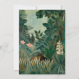 The Equatorial Jungle   Henri Rousseau