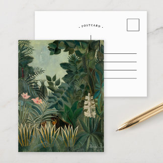 The Equatorial Jungle | Henri Rousseau Postcard