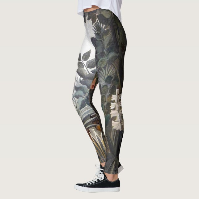 The Equatorial Jungle Leggings (Left)