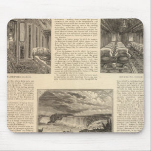 The Erie Railway Mouse Mat
