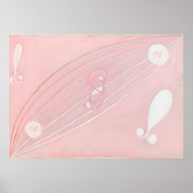 The Eros Series, nr. 8 by Hilma af Klint Poster (Front)